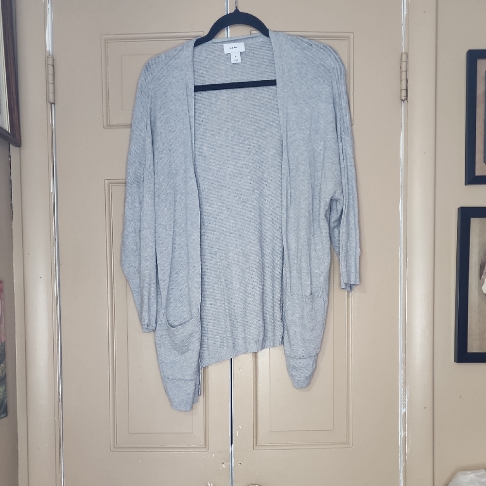 Old Navy Bundle Women's Gray And Purple Cardigans